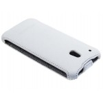 Star Case Flip Roma Montone για HTC One Mini – Λευκό