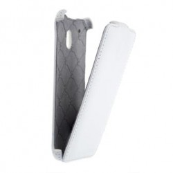 Star Case Flip Roma Montone για HTC One Mini – Λευκό