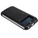 Star Case Flip Roma View Rabat για Samsung Galaxy S4 – Μαύρο