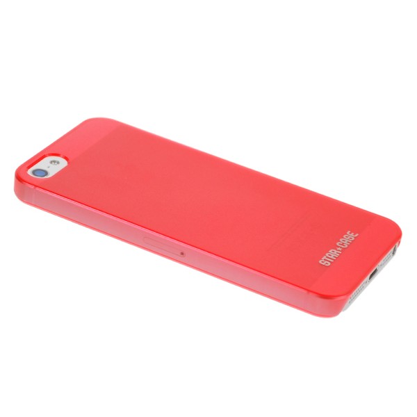 Star Case Faceplate για Apple iPhone 5 - 5S – Misty Red